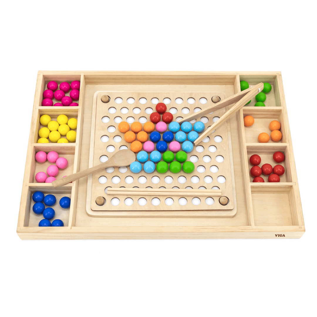 Catch and Match - Pattern Balls and Board