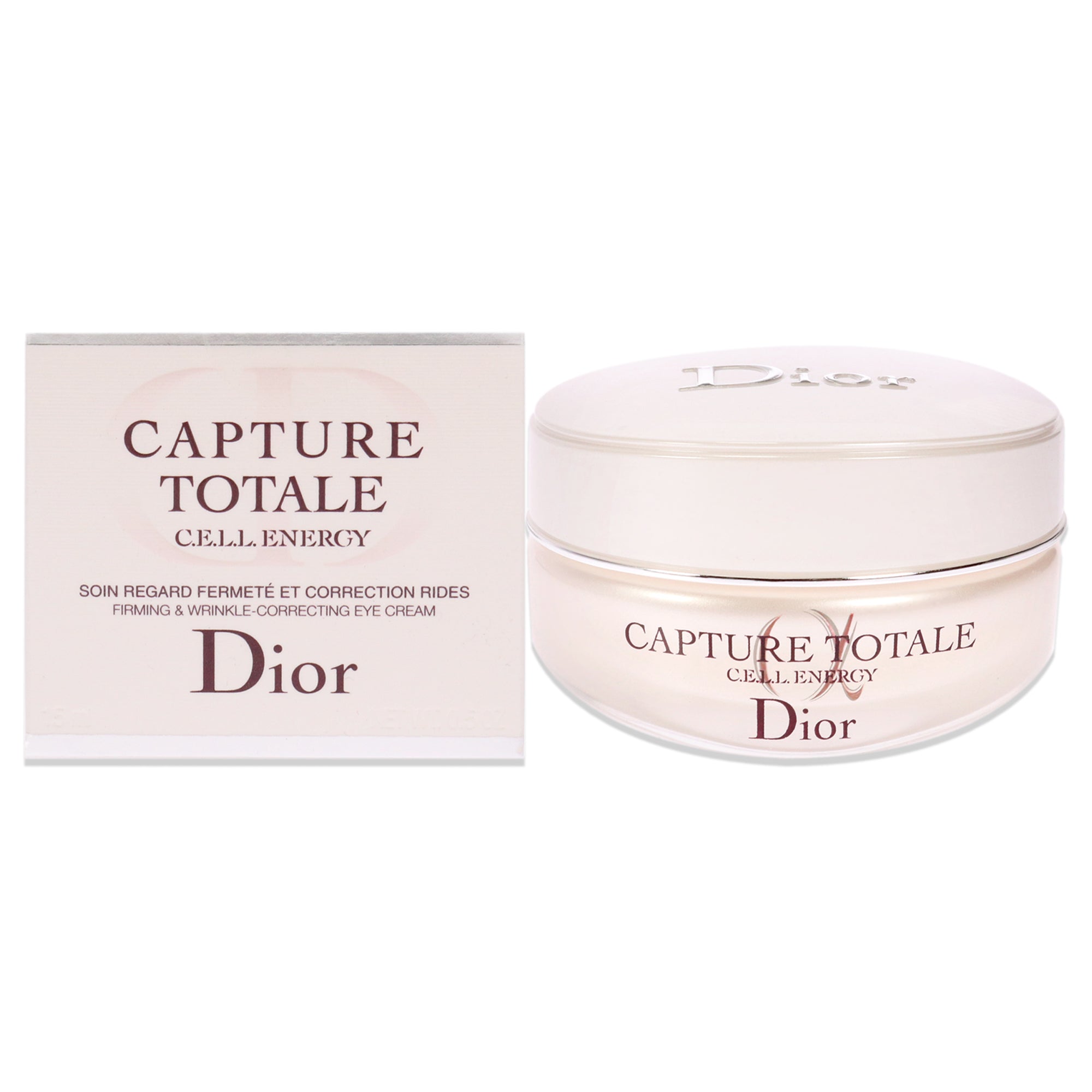 Capture Totale Firming and Wrinkle Correcting Eye Cream by Christian Dior for Women - 0.5 oz Eye Cream