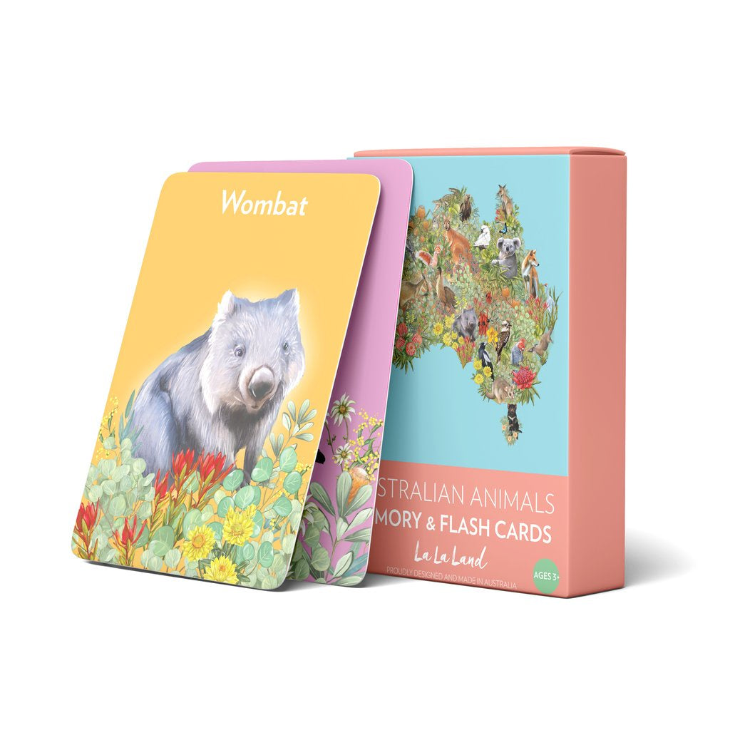Australian Animals - Memory and Flash Cards