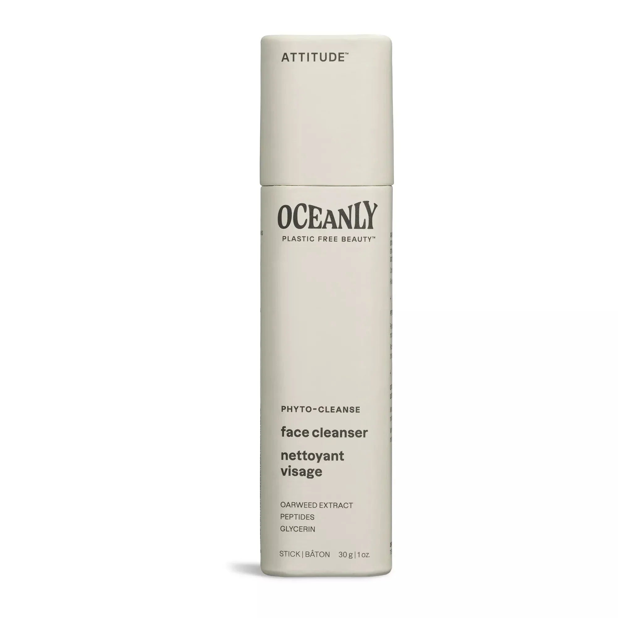 ATTITUDE Oceanly Phyto-Cleanse, Face Cleanser w/Peptides