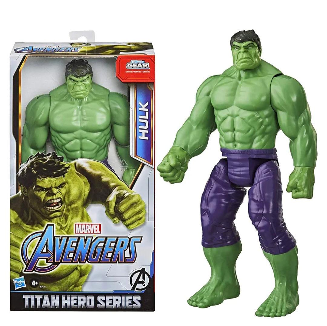 Avengers Marvel Endgame Titan Hero Series Deluxe Figures 12": Hulk and Thanos