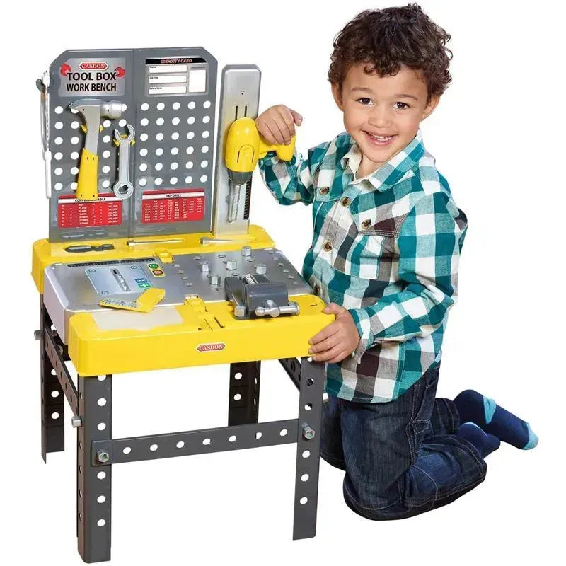 Casdon Little Helper Pretend Play Tool Box Work Bench