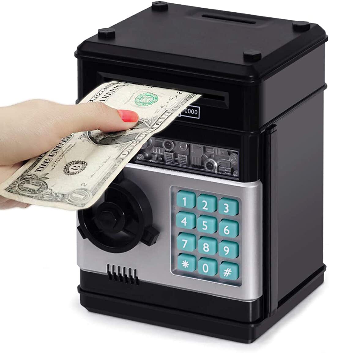 Children's Cartoon Password Box Piggy Bank