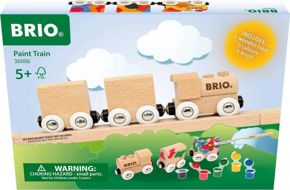 Brio Paint Train Kit