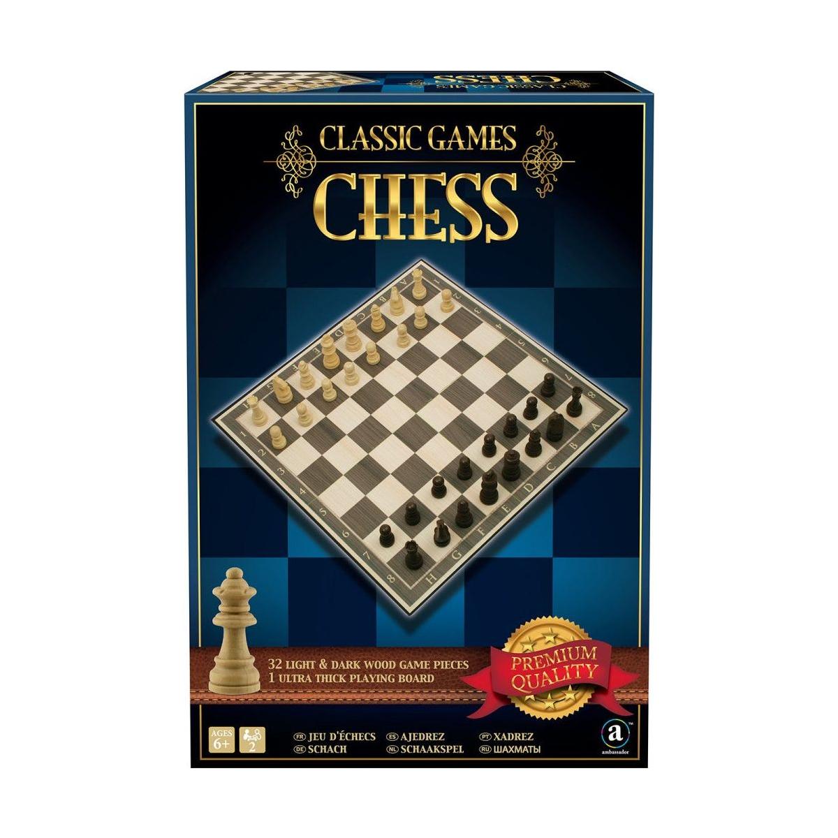 Classic Games Wooden Chess